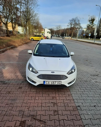 Ford Focus cena 52500 przebieg: 190000, rok produkcji 2016 z Gdynia małe 121